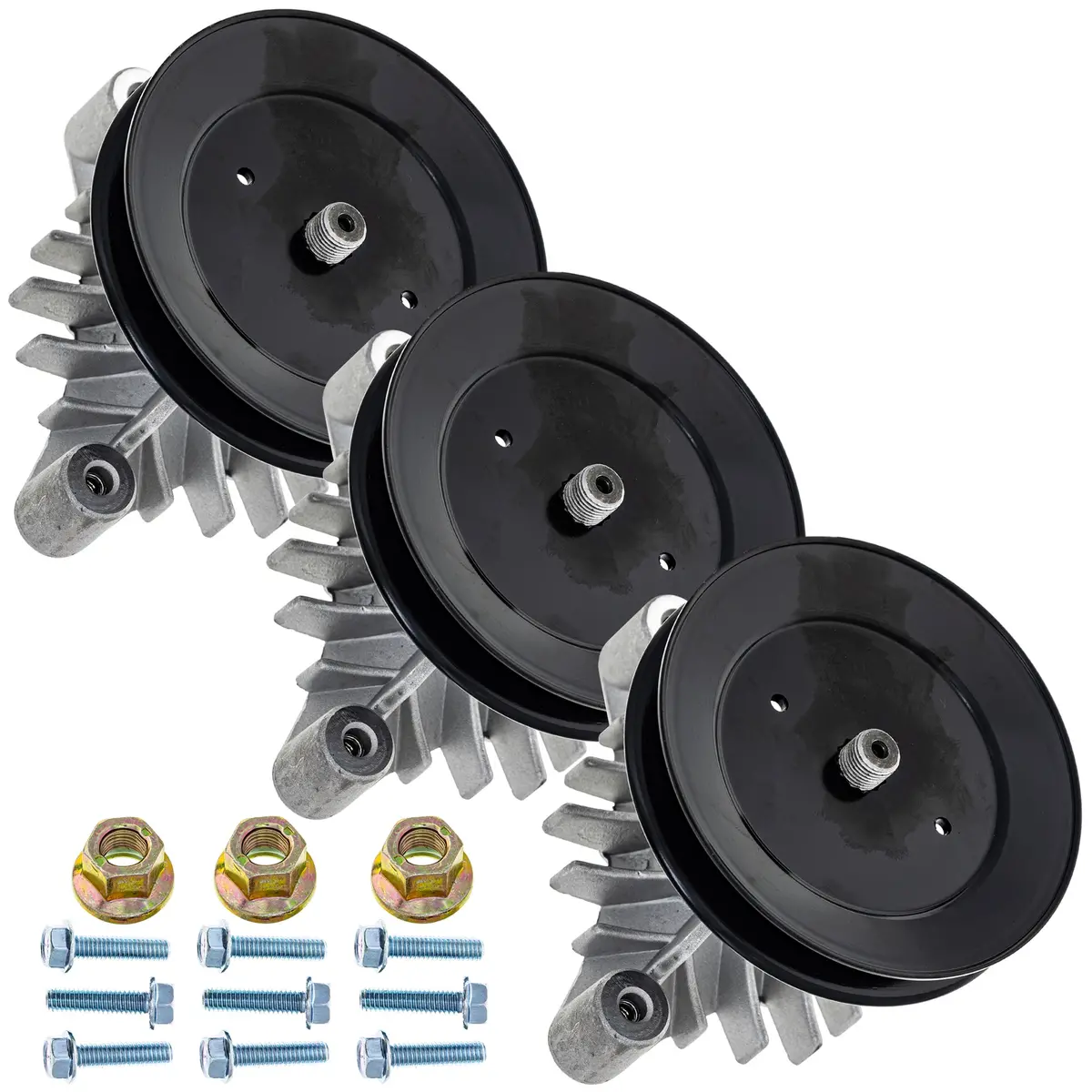 Deck Spindle Set For Husqvarna | 3-Pack 1