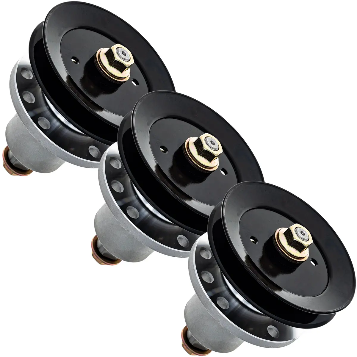 Deck Spindle Set For Exmark | 3-Pack 1