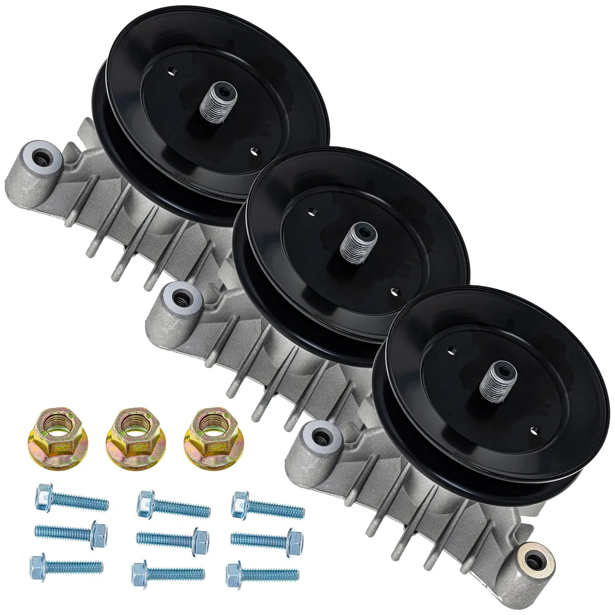 Mower Spindle For Husqvarna Yth1746 532137152 532173434 46-Inch Deck 3 Pack 1