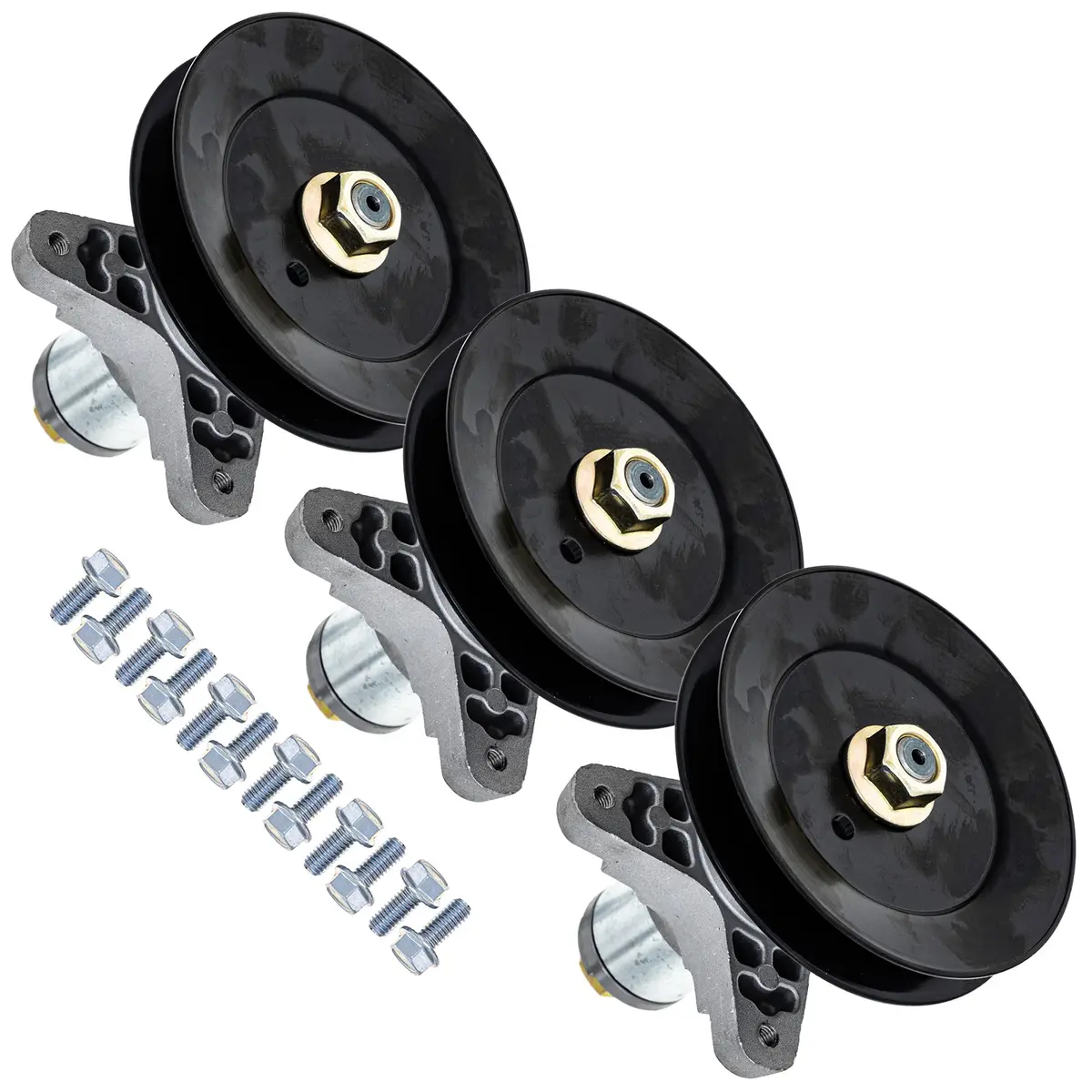 Deck Spindle Set For Cub Cadet 918-07389A 918-07389 618-07389A 618-07389 | 3-Pack 1