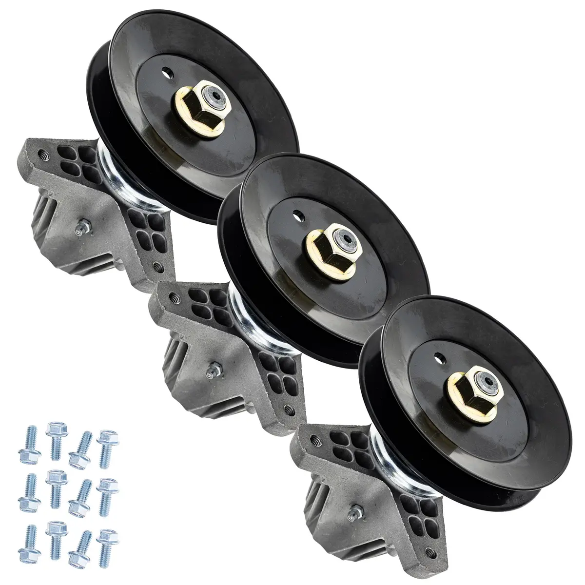 Deck Spindle Set For Cub Cadet Troy-Bilt Craftsman 618P09256 618-09256 | 3-Pack 1