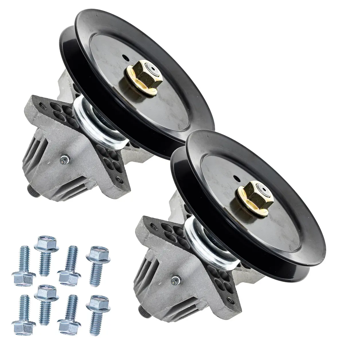 Deck Spindle Set For Troy-Bilt Cub Cadet Craftsman 618P09260 618-09260 | 2-Pack 1