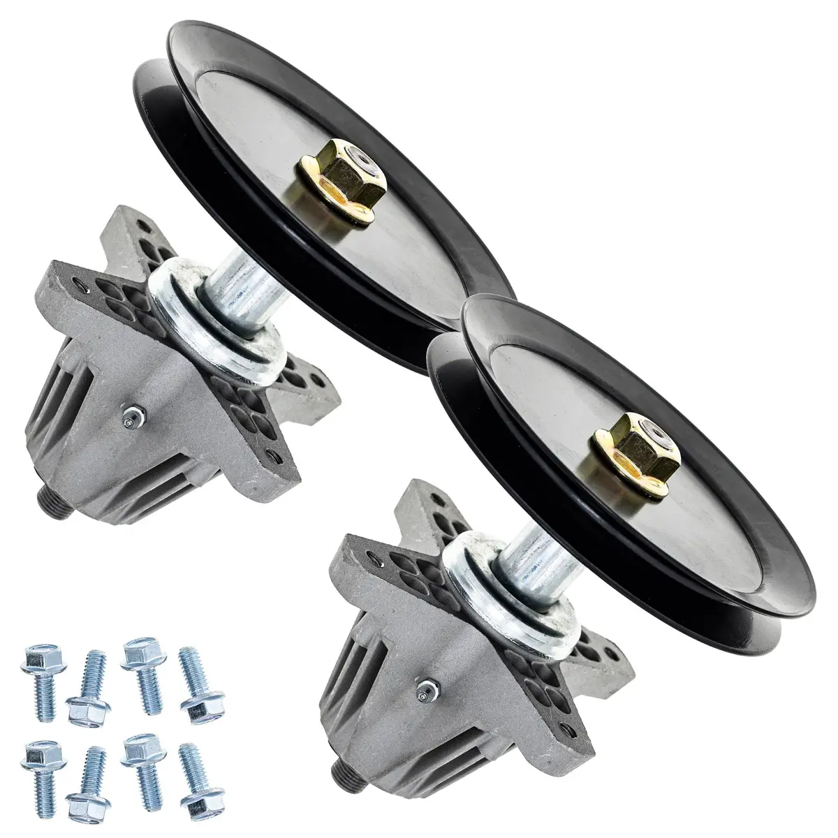 Deck Spindle Set For Troy-Bilt Craftsman Cub Cadet 618P09395 618-09395 | 2-Pack 1
