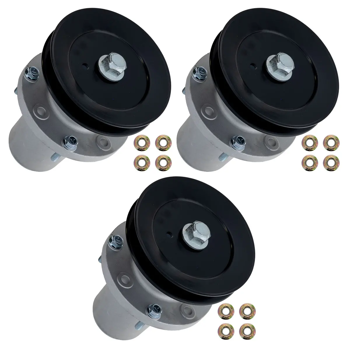 Deck Spindle Set For Cub Cadet | 3-Pack 1