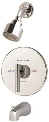 Symmons Dia Tub And Shower Trim Only Chrome 1
