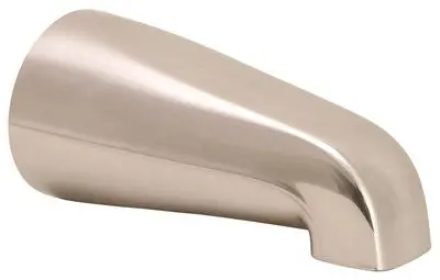 Proplus&Reg; Bathtub Spout Without Diverter, Brushed Nickel, 1-2-Inch Fip, 25 Spouts Per Box 1