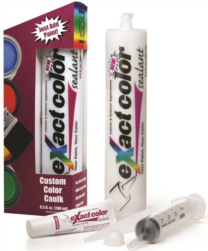 Exact Color&Trade; Custom Colored Caulk Kit 1