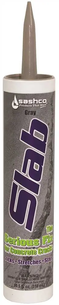 Slab&Reg; Concrete Crack Repair Sealant, 10.5 Oz., Gray 1