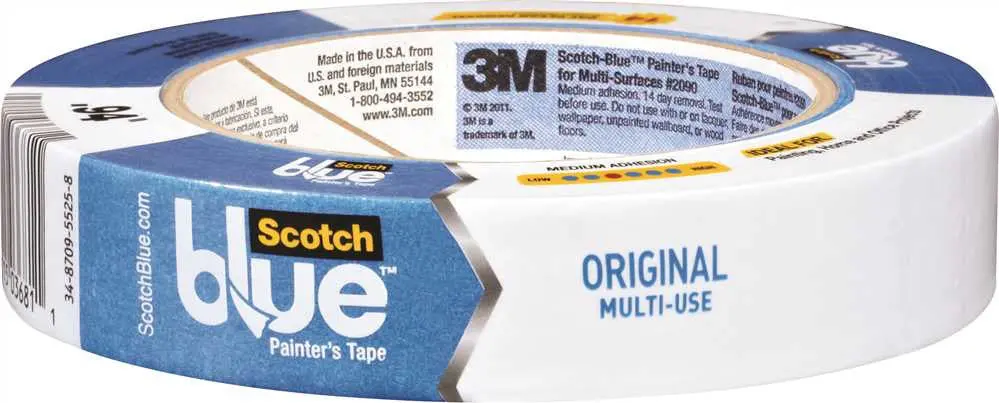 Scotchblue&Trade; Painter's Tape, 2090-24A-Cp, .94 In. X 60 Yd., Contractor Pack, 9 Rolls Per Pack 1