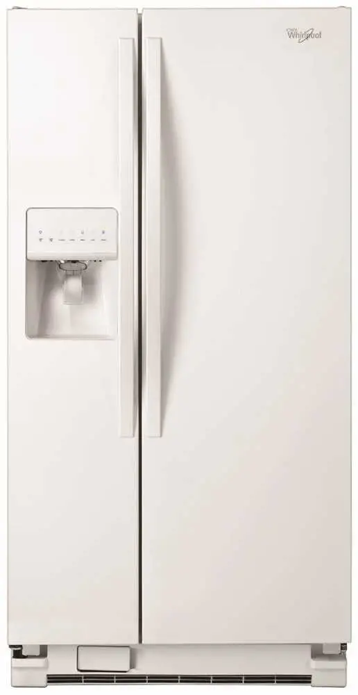 Whirlpool&Reg; Energy Star&Reg; 21.2 Cu. Ft. Side-By-Side Refrigerator, White 1