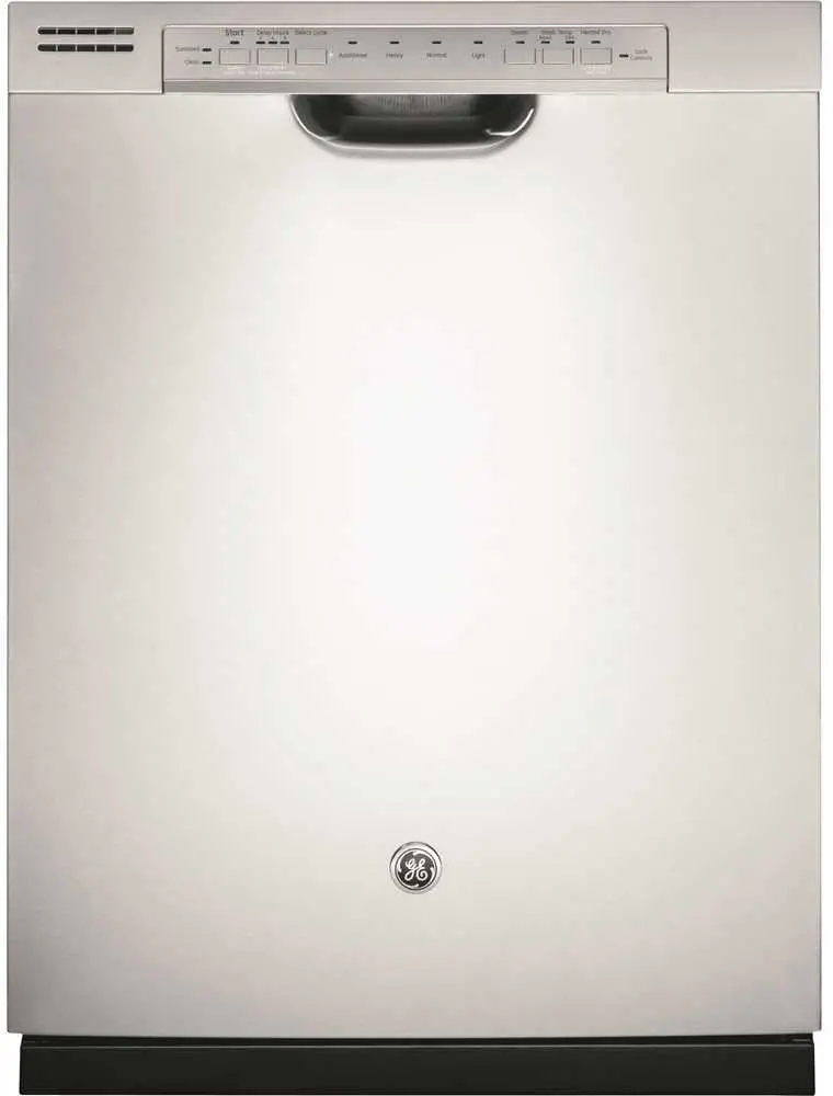 Ge&Reg; Built-In 24-Inch Dishwasher With Front Controls, Stainless Steel, 4 Cycles - 8 Options 1