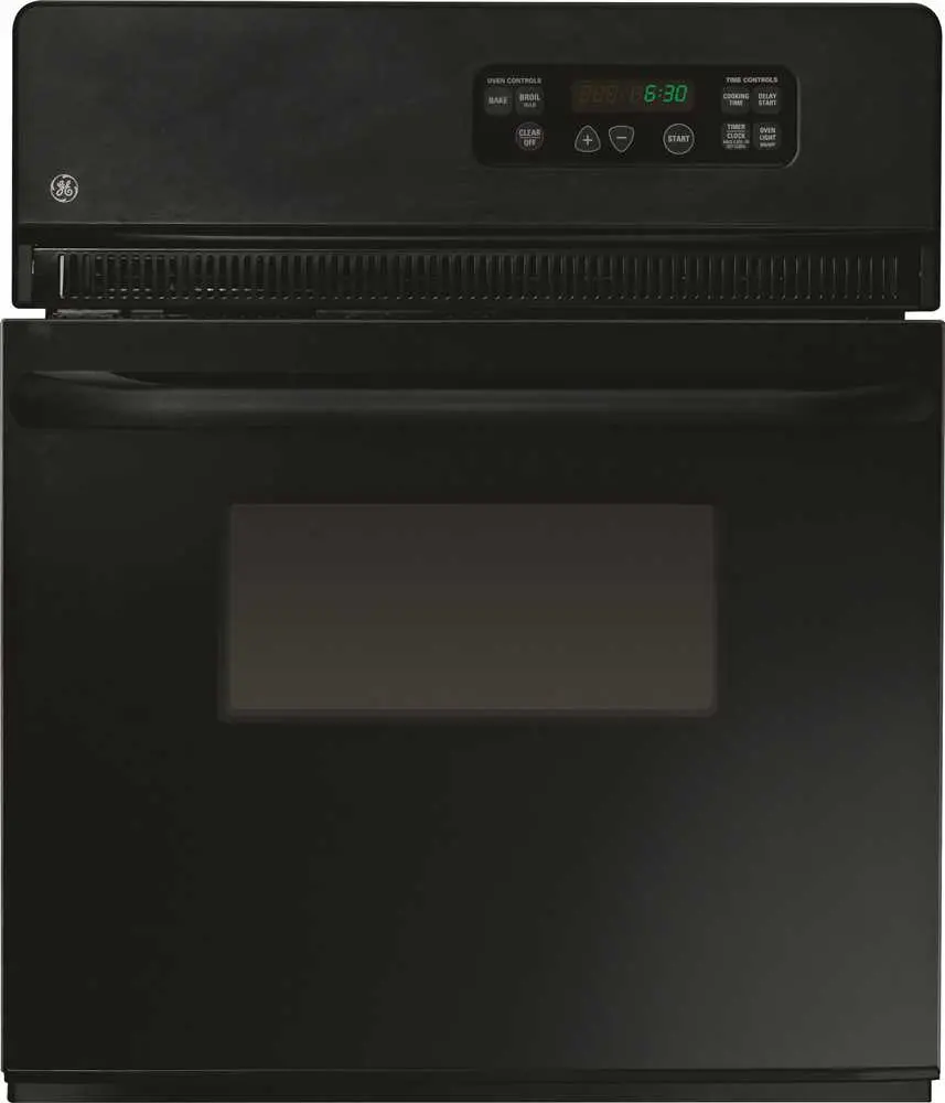 Ge&Reg; 24 In. Built-In Single Wall Oven, Electric, Standard Clean, 2.7 Cu. Ft., Black 1