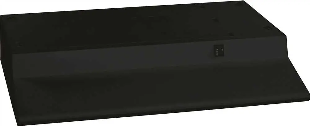 Ge&Reg; 2-Speed Vented Range Hood, Black 1