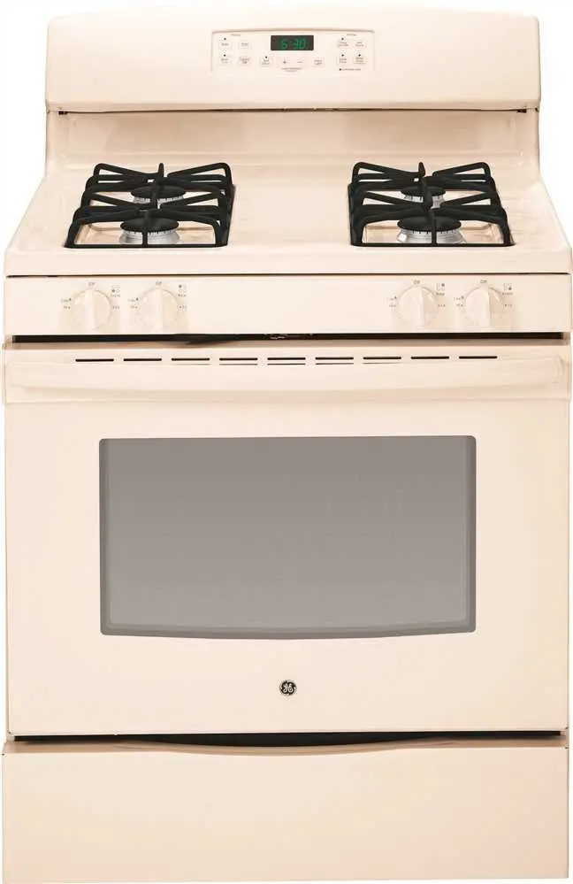 Ge&Reg; 30-Inch 5 Cu. Ft. Free-Standing Gas Range, Bisque 1