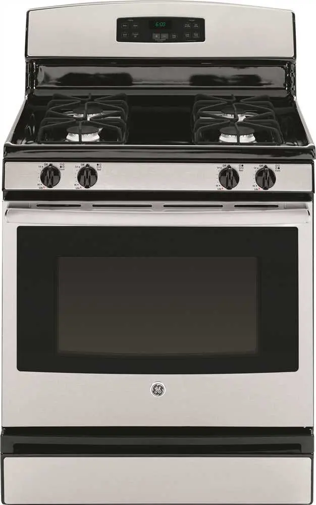 Ge&Reg; 30-Inch 4.8 Cu. Ft. Free-Standing Gas Range, Stainless 1