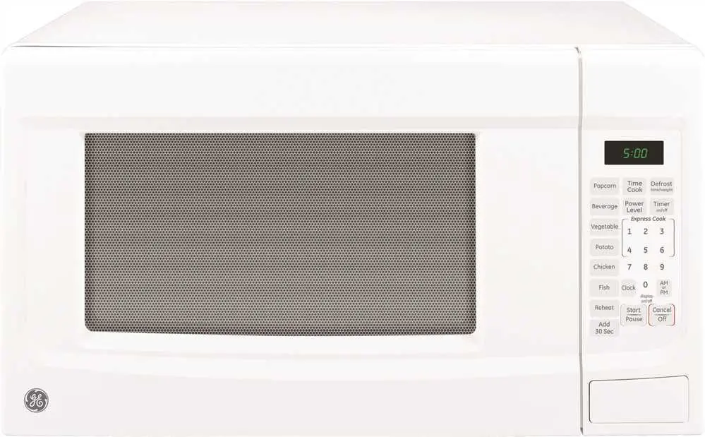 Ge&Reg; 1.4 Cu. Ft. Countertop Microwave Oven, White, 1100 Watts 1
