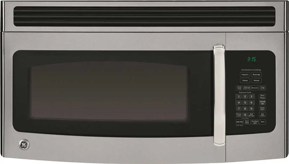 Ge&Reg; 1.5 Cu. Ft. Over-The-Range Microwave Oven, Stainless, 950 Watts 1