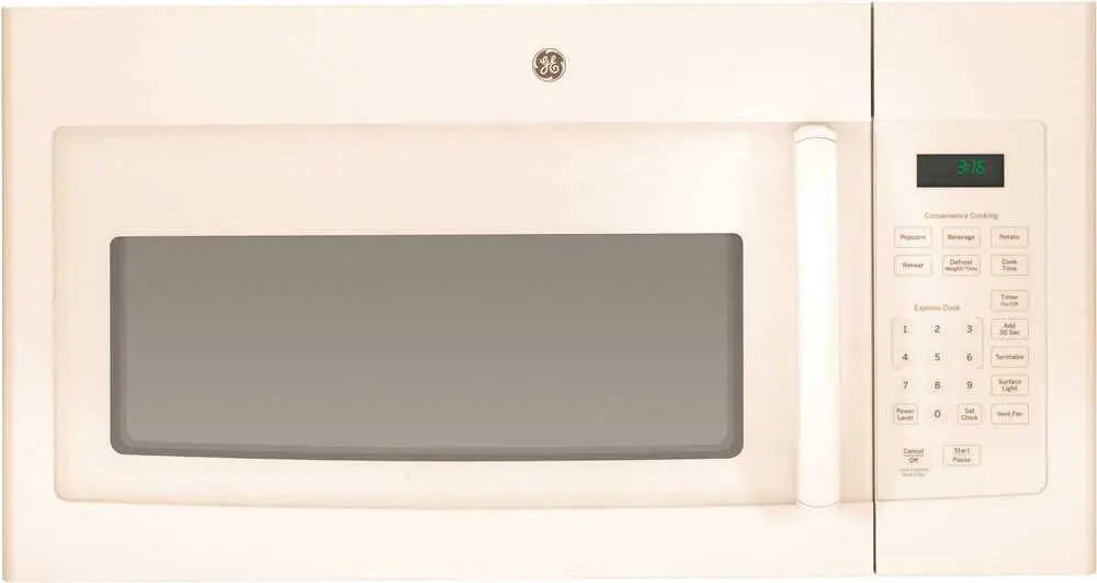 Ge&Reg; 1.6 Cu. Ft. Over-The-Range Microwave Oven, Bisque, 1000 Watts 1