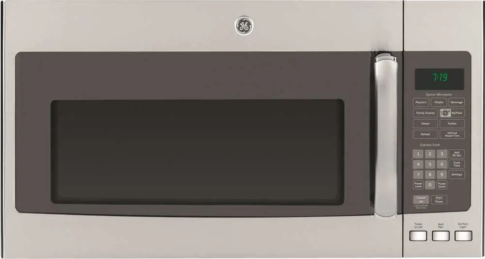 Ge&Reg; 1.9 Cu. Ft. Over-The-Range Microwave Oven, Stainless, 1100 Watts 1