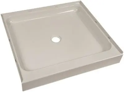 Sterling Vikrell Ensemble Shower Base, 36 In. X 34 In., White 1