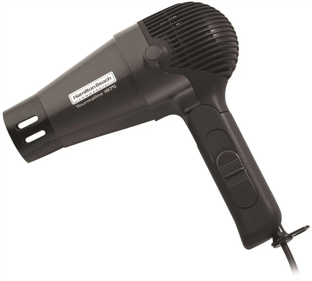 Hamilton Beach&Reg; Hand Held Hair Dryer, Black, 1875 Watts, 120 Volts 1