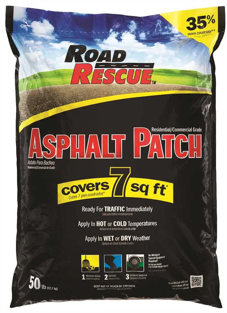 Road Rescue&Trade; Asphalt Repair, 50 Lb. Bag 1