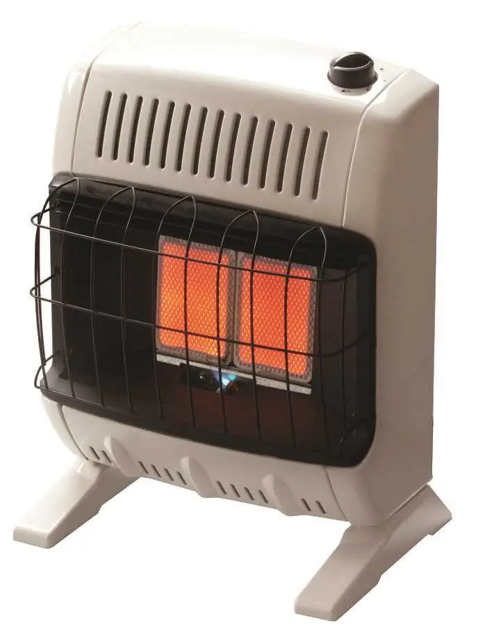 Heatstar Vent-Free Infrared Propane Gas Heater, Off-White, 15-3-4 In., 10,000 Btu 1