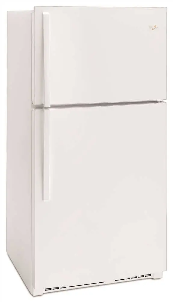 Whirlpool&Reg; 21.3 Cu. Ft. Top Freezer Refrigerator, White, Reversible Door Swing 1