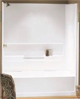 Advantage&Trade; Bathtub With Left-Hand Drain, 60 X 30", White 1