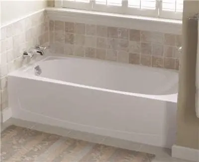 Performa&Trade; Bathtub With Left-Hand Drain, 60X29x15 In., White 1