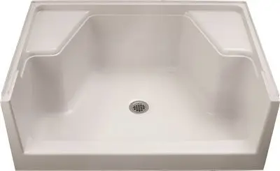 Sterling Vikrell Shower Base White 48 In. 1