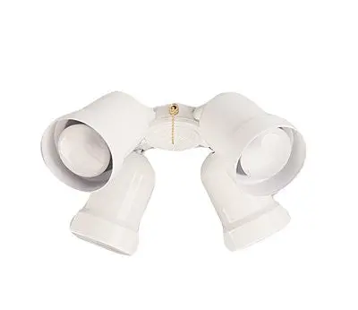 Bala&Reg; Ceiling Fan Light Kit, 4 Spot Light, Polished Brass, Uses 4 60-Watt Incandescent Candelabra Base Lamps* 1