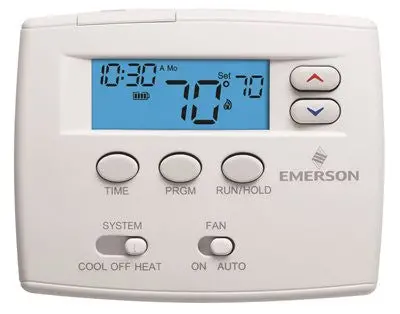 Emerson Programmable Thermostat 2 In. Blue 1