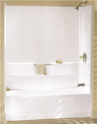 Performa&Trade; Afd Bathtub With Left-Hand Drain, 60X29 In., White 1