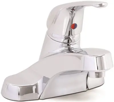 Westlake Bathroom Faucet Single Lever With Brass Pop-Up, Chrome 1