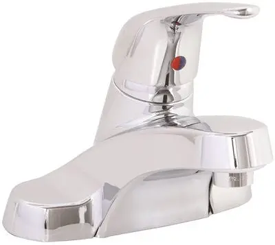 Westlake Bathroom Faucet Single Lever Chrome Brass Pop Up 1