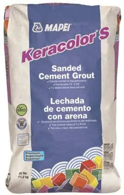 Daltile Mapei Sanded Grout, Light Almond, 25 Lb. 1