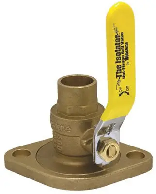 Isolation Pump Flange With Rotating Flange, 1 In. Sweat 1