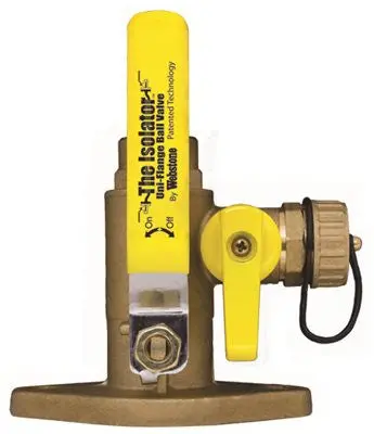 Isolation Pump Flange With Drain, 3-4 In. Sweat 1