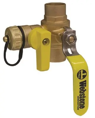 Ball Drain Valve, 3-4" Ips 1