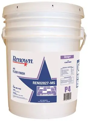 Renown&Reg; Uhs Floor Finish, 5 Gallon, 1 Pail 1