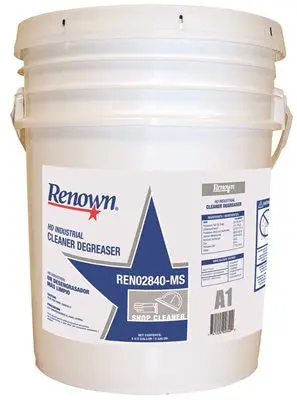 Renown&Reg; Hd Industrial Cleaner Degreaser, 5 Gallon, 1 Pail 1