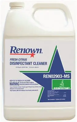 Renown&Reg; Fresh Citrus Disinfectant Cleaner, 1 Gallon 1