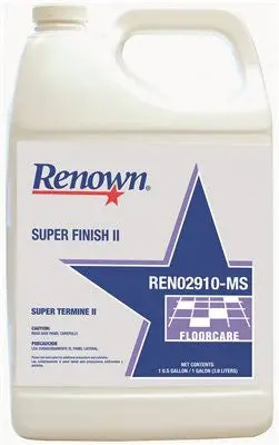 Renown&Reg; Super Finish Ii Floor Finish, 1 Gallon 1