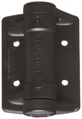 D&D Truclose Heavy-Duty Self-Closing Spring Gate Hinges, 2 Pack 1