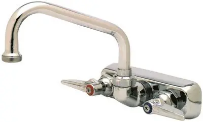 T & S Workboard Faucet 6 In. Swing Spout Chrome 1
