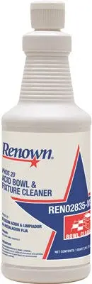 Renown&Reg; Phos20 Acid Bowl Cleaner, Quart 1