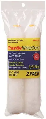 Purdy  Roller Covers 6-1-2" X 3-8" 2-Pk 1