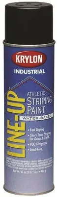 Krylon&Reg; Pavement Cover-Up Striping Paint 18 Oz., Black 1