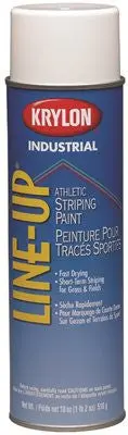 Krylon&Reg; Athletic Field Striping Paint 18 Oz., White 1
